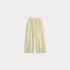 Light green wide-leg pants on a white background